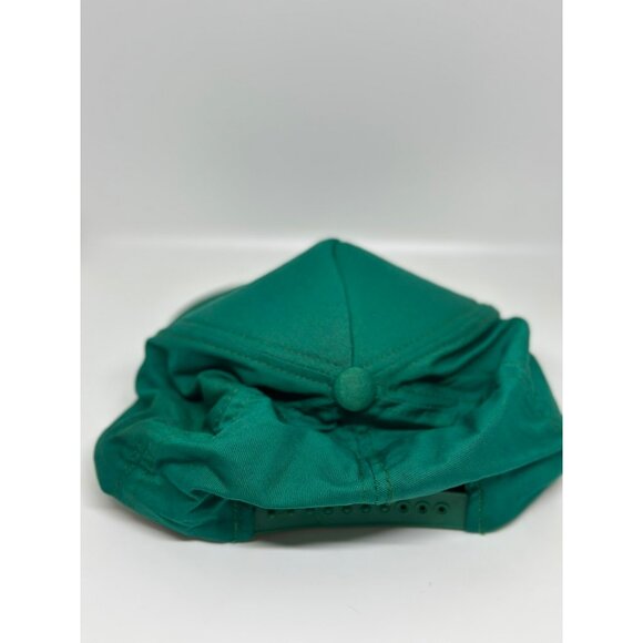 VTG NASCAR Watkins Glen Green Snapback Hat SZ Boys Adjustable RETRO 80s 90s - Picture 4 of 8